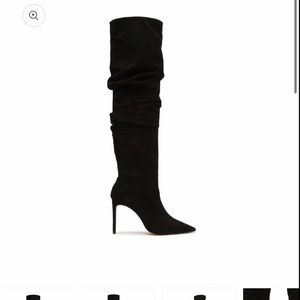 SCHUTZ Ashlee Over The Knee Suede Boot